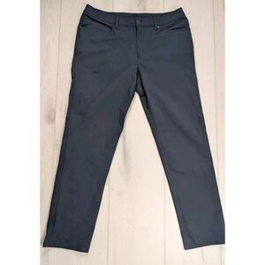 Lululemon Men's ABC Classic Fit Pant Warpstreme LM5ADES Obsidian Gray 34x31